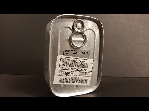 2011 Swedish Air Force Pilot Survival Ration Review Emergency MRE Taste Testing