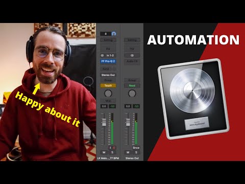 Quick and Simple way of using Automation in Logic Pro X