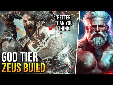 This Zeus Build is INSANE.. God of War Ragnarok Best Build & Armor! (New Game Plus)
