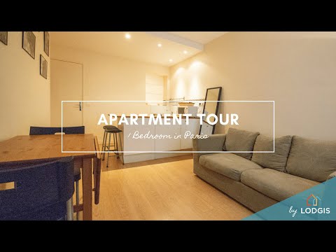 Apartment Tour // Furnished  27.2m2 in Paris – Ref : 20721011