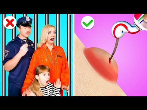 RICH VS POOR PARENTING HACKS IN JAIL | Awesome Parenting Hacks and Funny Moments by Gotcha! Viral