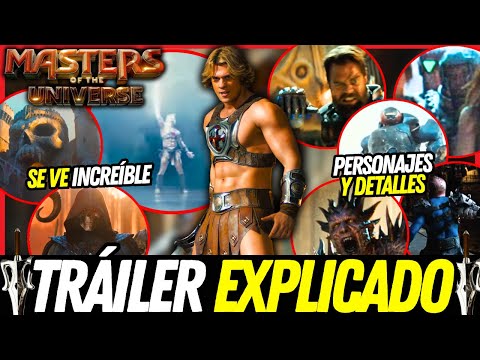Diseccionando el TRÁILER de MASTERS del UNIVERSO 🔥 TODOS los Personajes, Referencias y Secretos