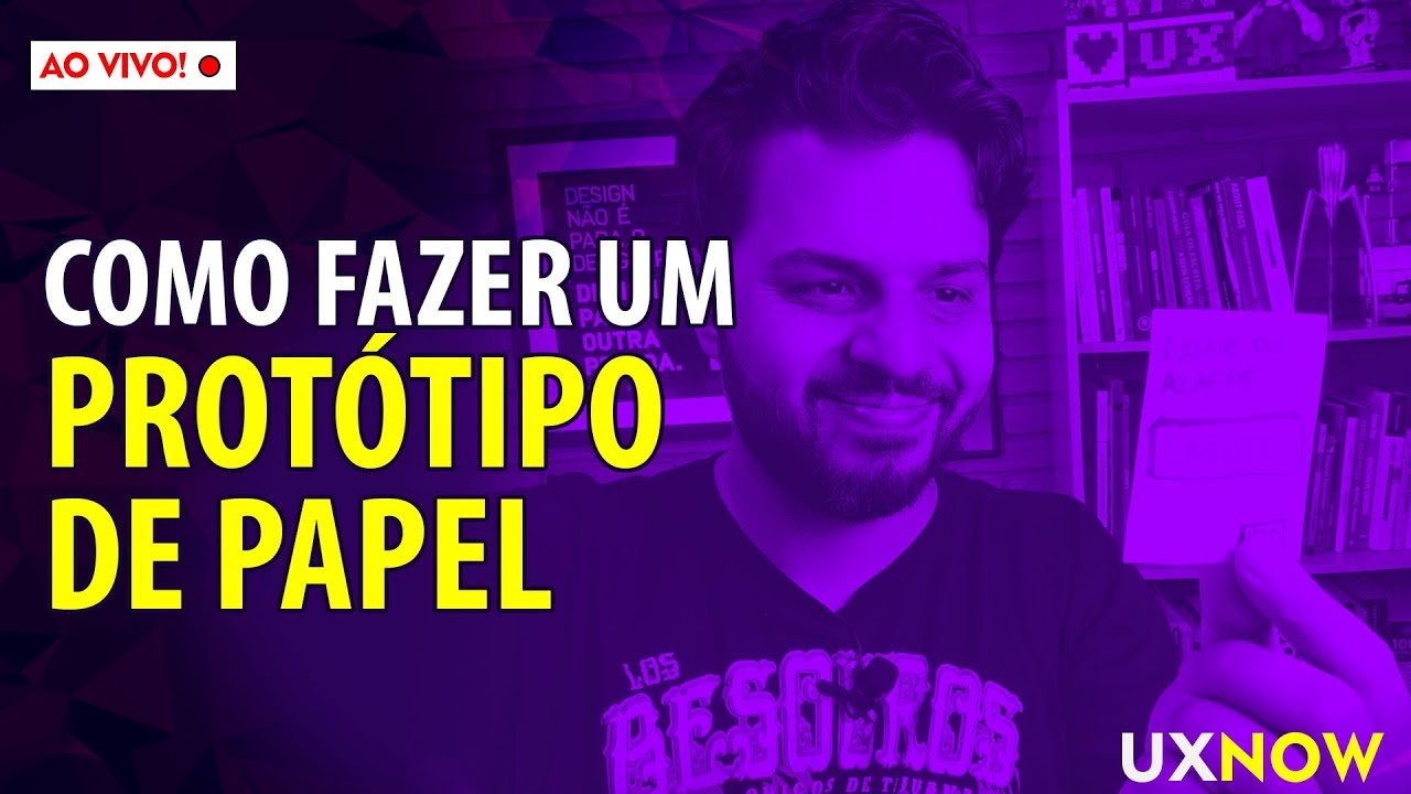 Como fazer um protótipo de papel // AOVIVO