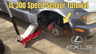 New Wheel Speed Sensor in under 10 minutes - 2001-2005 Lexus IS 300 Tutorial