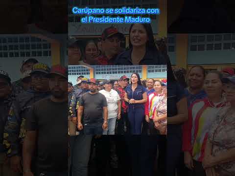 Primera combatiente del Municipio Bermúdez Estado Sucre, Envía mensaje al presidente 👉✌️