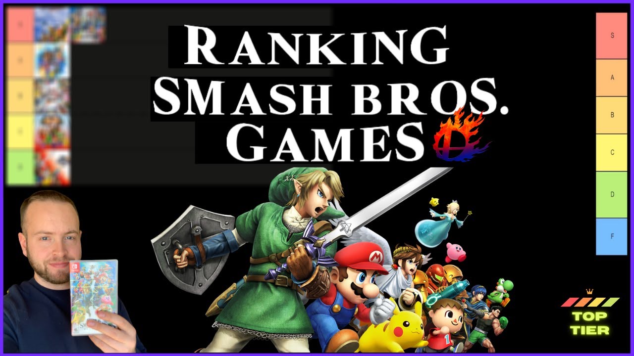 Super Smash Bros Games Tier List [All Smash Bros Games Ranked 2020]