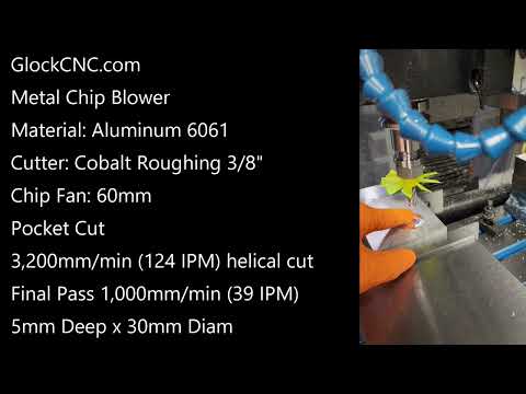 End Mill & Router Fan Chip and Saw Dust Blower