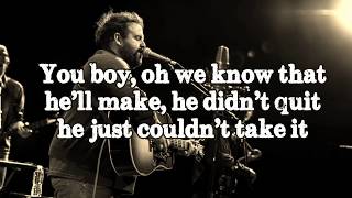 Donovan Woods - Won't Come Back (Lyrics Video)