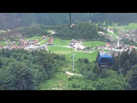 Finkenberger Almbahn D-Line Talfahrt