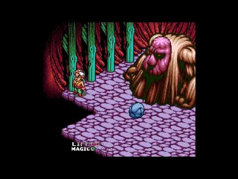 Snes Equinox (Solstice II) Let's Play 03, Sung-Sung Boss Fight and Deeso beginning
