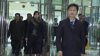 방남 일정 마치고 북한으로 돌아가는 현송월