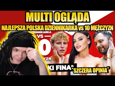 MULTI ogląda NAJLEPSZA POLSKA DZIENNIKARKA vs 10 MĘŻCZYZN | WIELKI FINAŁ - GOATS | SHOTY