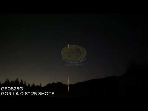 GORILA 25 SHOTS 0.8” GE 0825 G