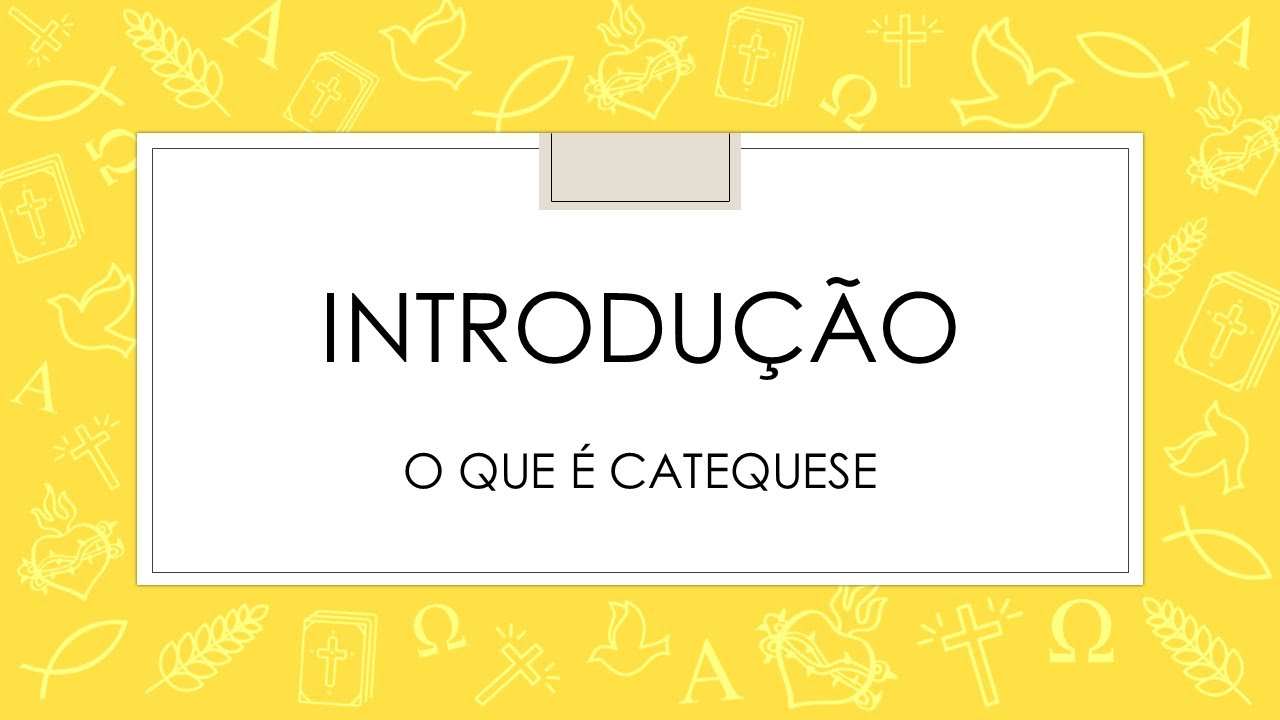 Watch Now Catequese 1 - O que é Catequese Catequese 1 - O que é Catequese