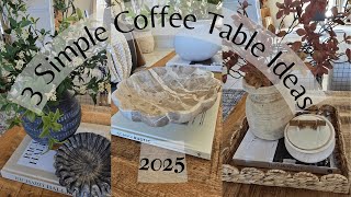 3 Stunning Coffee Table Ideas | After the Holidays