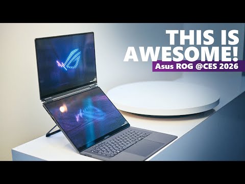 Meet the new Zephyrus G14, G16 and Duo 2026! - Asus ROG @CES2026
