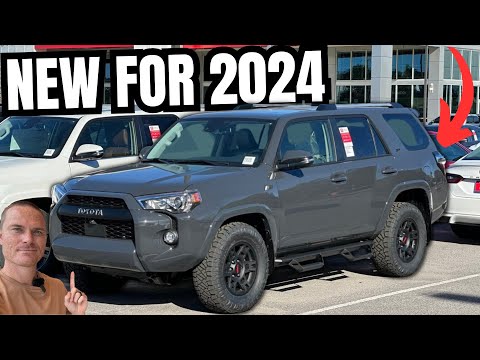 NEW For 2024 Model Year - First Look At Toyota 4Runner In Underground Color