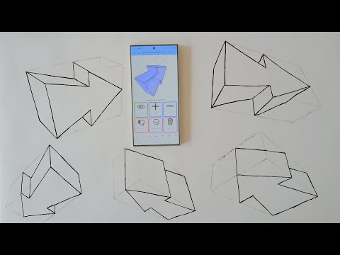 'Arrows in Every Direction' Proko Perspective Drawing Course Exercise