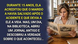 Por 15 anos, ela considerava o marido um heroi. Mas um velho jornal revelou a verdade chocante...
