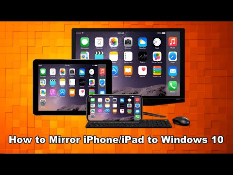 How to Mirror iPhone to Windows 10 | Cast iPad to...