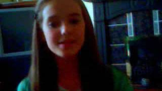 Mee  Singing &#39;I wanted to say &#39; Tiffany Alvord :)