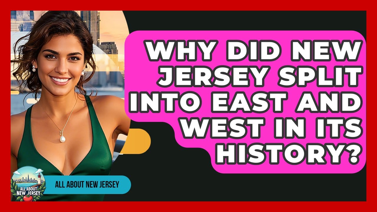 Why Did New Jersey Split Into East and West in Its History? - All About New Jersey