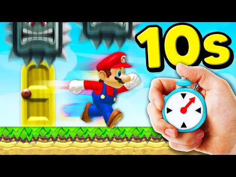 You only have 10 seconds in this troll level! (Mario Maker 2)