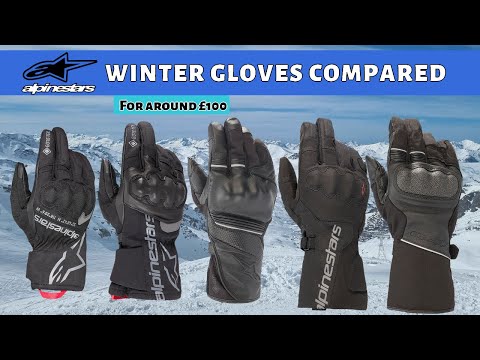 THE BEST WINTER MOTORCYCLE GLOVE OF 2025 - Alpinestars Winter Glove Comparison