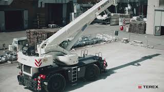 Download lagu Terex RT90 & RT100US rough terrain cranes mp3