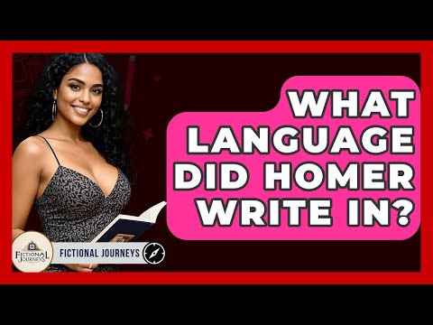 What Language Did Homer Write In? - Fictional Journeys
