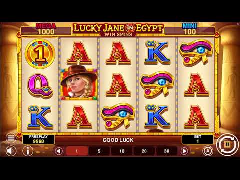 Lucky Jane in Egypt Win Spins – Video Gameplay