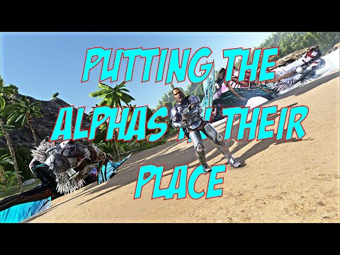 Teaching the "Alphas" a Lesson in PVP on Ark - Lost Island Road to Alpha Episode 6