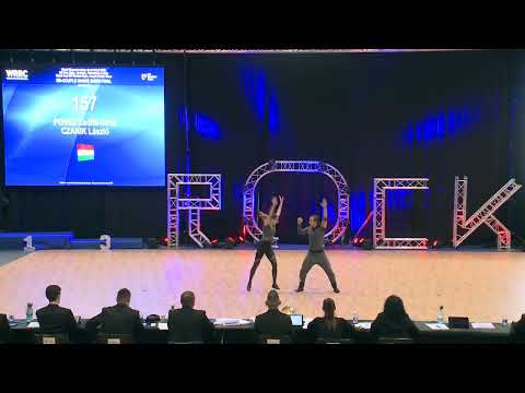 ROCK-N-SWING.COM » 🇭🇺 PONCZ Zsófia-Ilona - CZANIK Lázló » Couple Dance Show » World Cup Lyon 2022