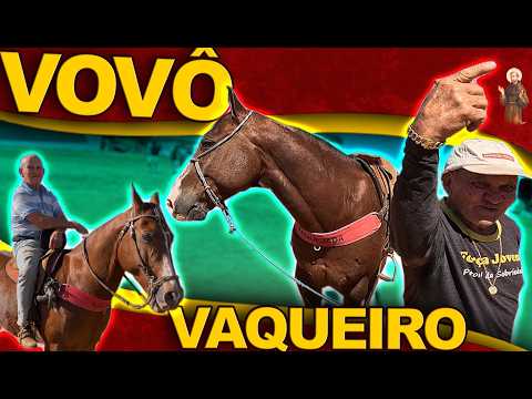 🏆 VOVÔ VAQUEIRO QUE AINDA DERRUBA BOI E DÁ SHOW NA PISTA