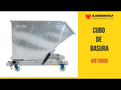 Waste Bin WB1000G (Galvanised) 3mm