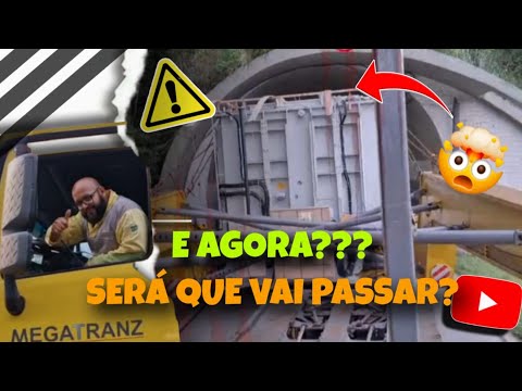 TÚNEL DO PAPAGAIO SERRA DE PETRÓPOLIS RJ BR 040 ,SERA QUE VAI PASSAR 