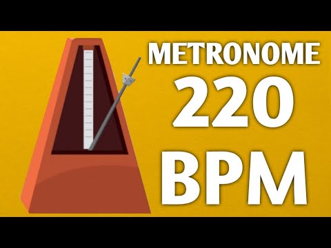 220 BPM | 220 bpm click | bpm clicker | metronome 220 bpm | metronome 220 bpm 4/4