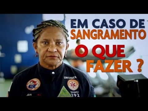 DICASAMUDF - Sangramento - Primeiros Socorros
