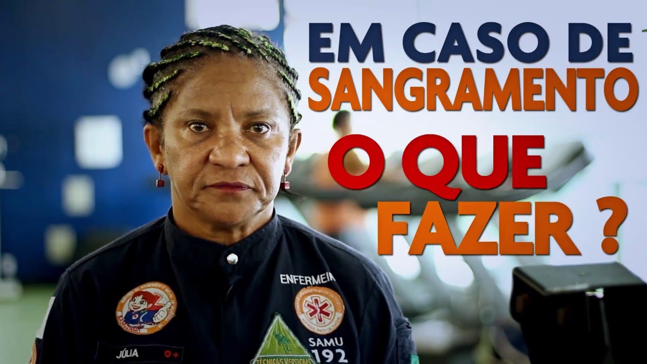 DICASAMUDF - Sangramento - Primeiros Socorros