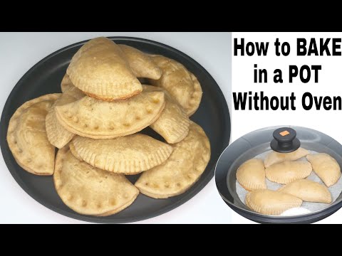 How to Bake Nigerian Meat Pie In a POT| Without Oven!