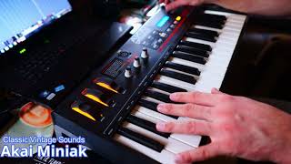 Video thumbnail for Akai Miniak - Does Vintage Sounds Wonderful! by LFOstore