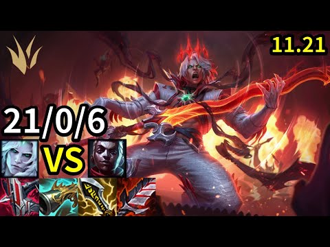 Viego Jungle vs Ekko - KR Master | Patch 11.21