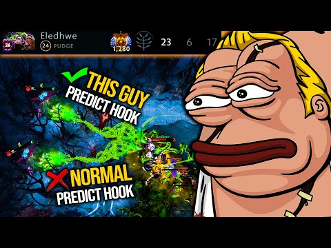 200IQ PREDICT HOOK BY AN IMMORTAL PUDGE !!! 23KILLS PUDGE VS SHADOW FIEND MID | Pudge Official