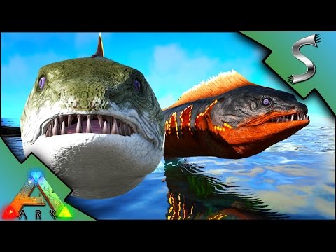 ELECTROPHORUS TAMING! AMMONITE SEA GUARDIAN KILL! AMMONITE BILE! - Ark: Survival Evolved [S3E63]