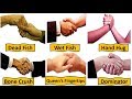 HandShake Types Their Meanings