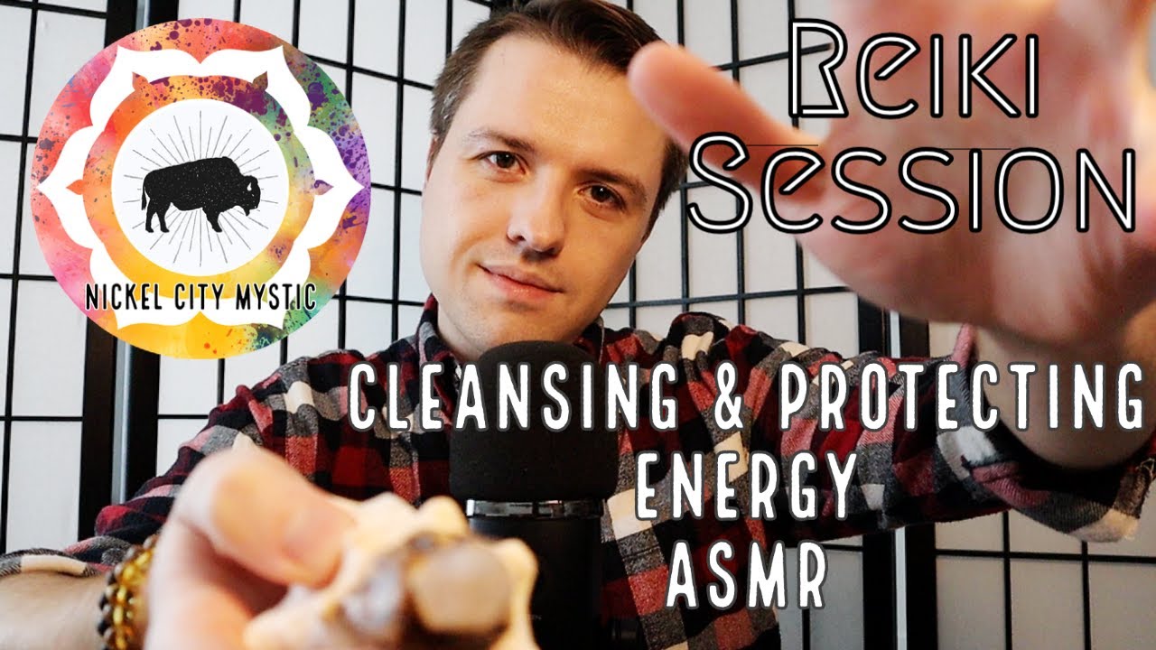 Reiki Session for Cleansing and Protecting Your Energy | ASMR | Hand Movements & Soft Spoken