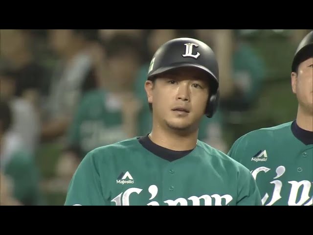 【7回裏】獅子は攻撃の手を緩めない!! ライオンズ・岡田のタイムリーヒット!! 2016/8/20 L-M