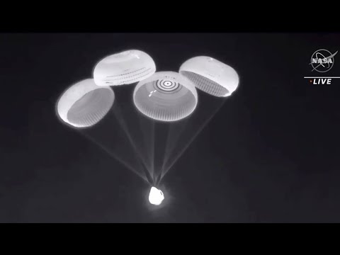 Astronauten kehren zur Erde zurück