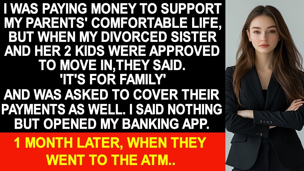 Paid living costs, but when my sister and her kids to move in, my parents demanded I pay double.