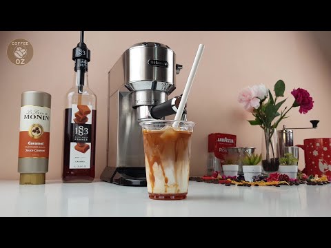 Iced Caramel Macchiato 😋 So Delicious like Starbucks